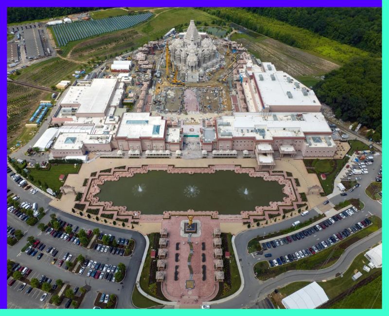 Largest Hindu temple opens in New Jersey