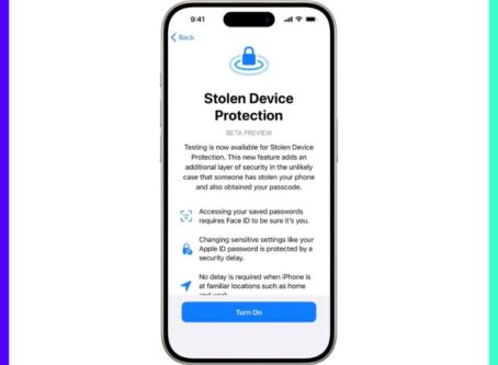 iPhone Stolen Device Protection Feature