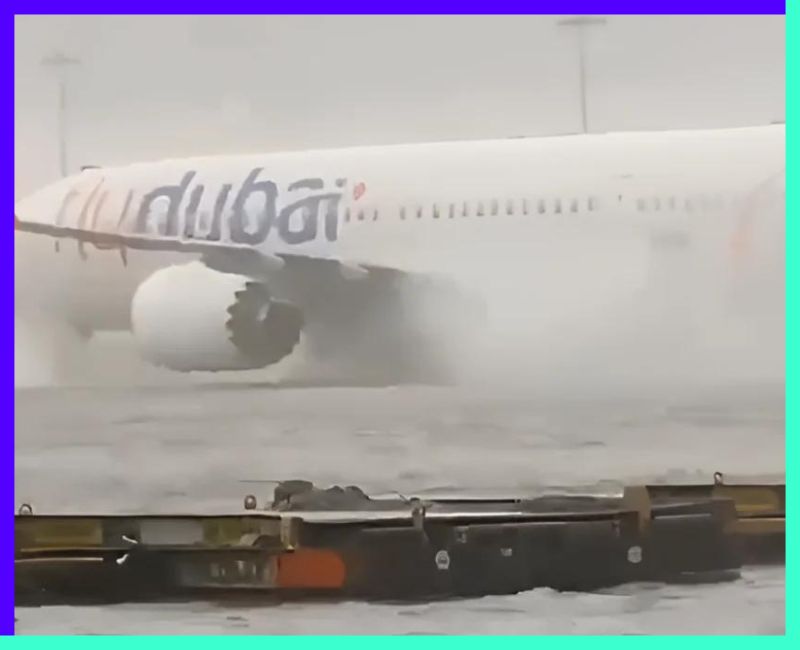 Dubai Airport Flooded Chaos Ensues Amid Heavy Rainfall