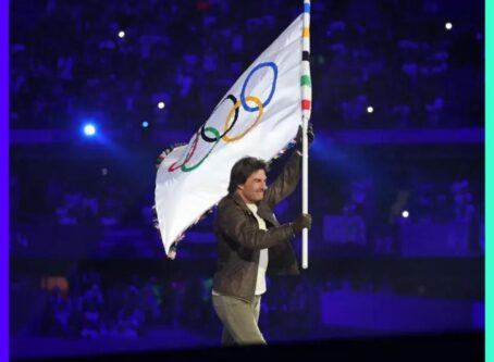 Tom Cruise Performs 'Epic Stunt' at Olympics Closing Ceremony