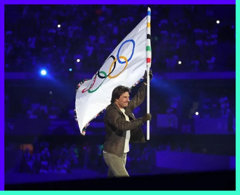 Tom Cruise Performs 'Epic Stunt' at Olympics Closing Ceremony